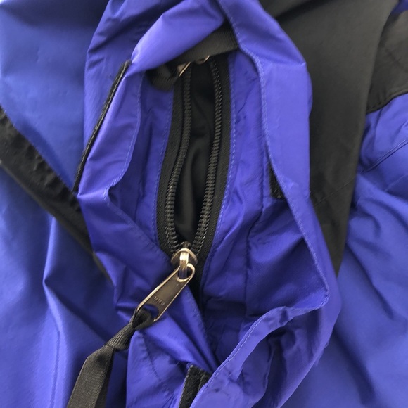 The North Face Blue Black Hooded Anorak Jacket - Picture 8 of 11